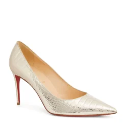 Christian Louboutin Kate Croc-Embossed Metallic Pumps 85 PL07 Courts -Christian Louboutin Online Shop christian louboutin kate croc embossed metallic pumps 85 17471625 36703787 1000