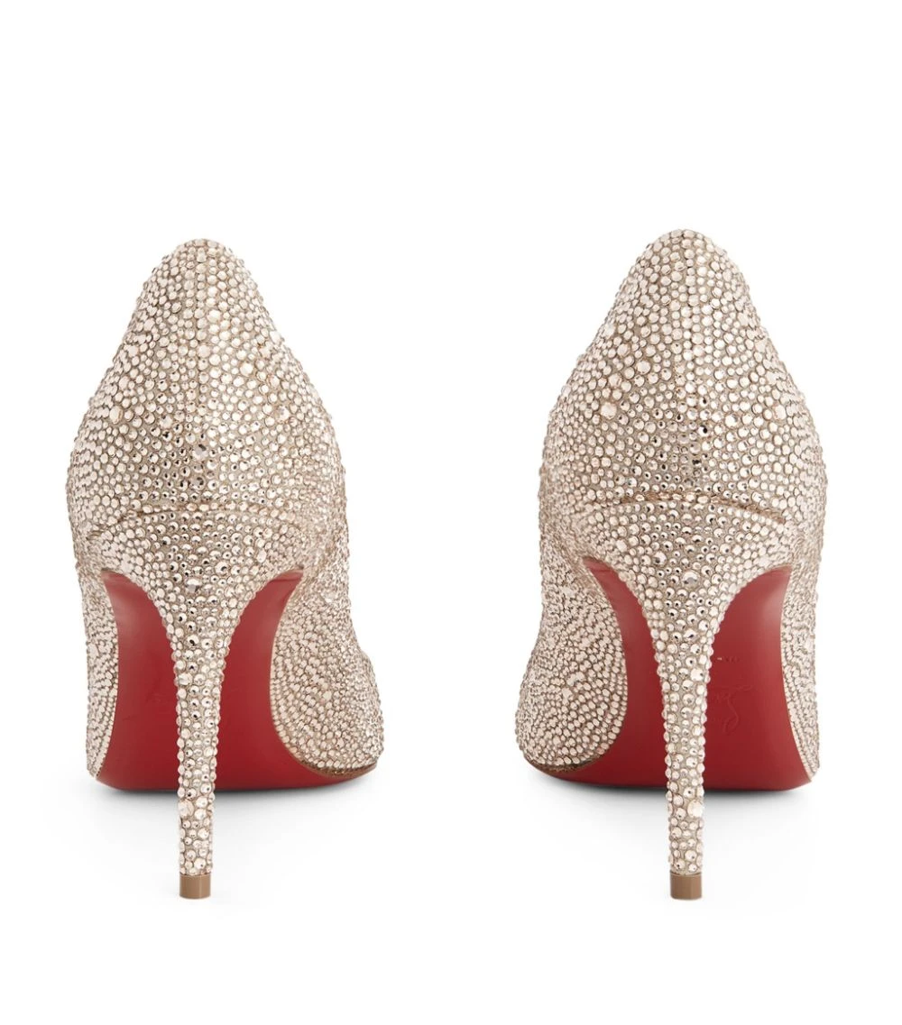 Christian Louboutin Kate Embellished Leather Strass Pumps 85 3053 Courts 2 Christian Louboutin Kate Embellished Leather Strass Pumps 85 3053 Courts - Image 2