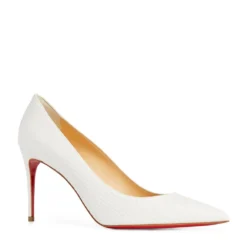 Christian Louboutin Kate Embossed Leather Pumps 85 W222 Courts
