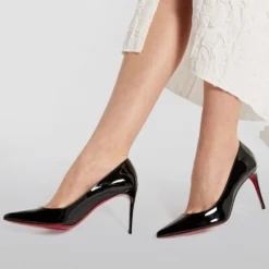 Christian Louboutin Kate Patent Leather Pumps 85 BK01 Courts -Christian Louboutin Online Shop christian louboutin kate patent leather pumps 85 16585401 32207943 1000