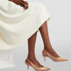 Christian Louboutin Kate Sling Patent Leather Pumps 55 PK1A Slingback Heels -Christian Louboutin Online Shop christian louboutin kate sling patent leather pumps 55 17694691 37017196 1000