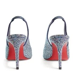 Christian Louboutin Kate Sling Strass Pumps 85 J743 Slingback Heels -Christian Louboutin Online Shop christian louboutin kate sling strass pumps 85 17489107 36698562 1000
