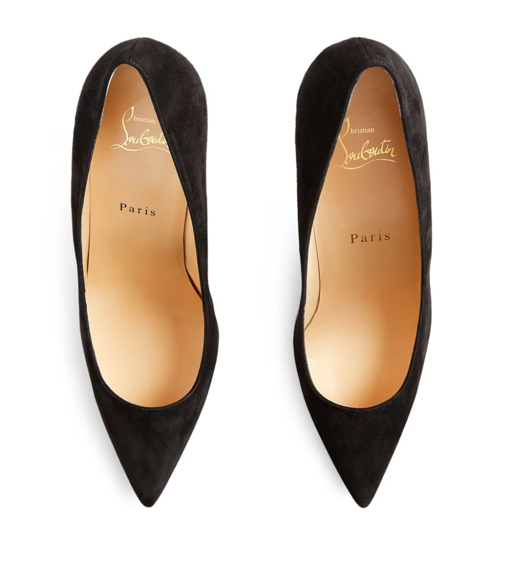 Christian Louboutin Kate Suede Pumps 85 BK01 Courts 2 Christian Louboutin Kate Suede Pumps 85 BK01 Courts - Image 2