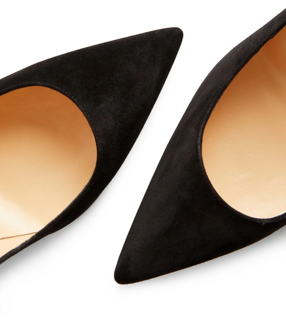 Christian Louboutin Kate Suede Pumps 85 BK01 Courts 7 Christian Louboutin Kate Suede Pumps 85 BK01 Courts - Image 7