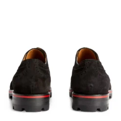 Christian Louboutin Laurlaf Suede Brogues BK01 Smart Shoes -Christian Louboutin Online Shop christian louboutin laurlaf suede brogues 16559777 32106709 1000