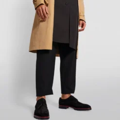 Christian Louboutin Laurlaf Suede Brogues BK01 Smart Shoes -Christian Louboutin Online Shop christian louboutin laurlaf suede brogues 16559777 32106724 1000