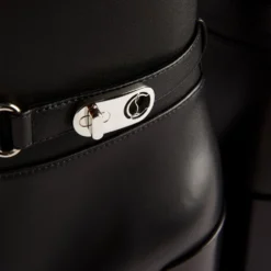 Christian Louboutin Lock Botta Leather Ankle Boots 70 BK5T -Christian Louboutin Online Shop christian louboutin lock botta leather ankle boots 70 17761987 37268341 1000