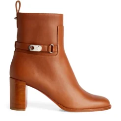 Christian Louboutin Lock Botta Leather Ankle Boots 70 F214