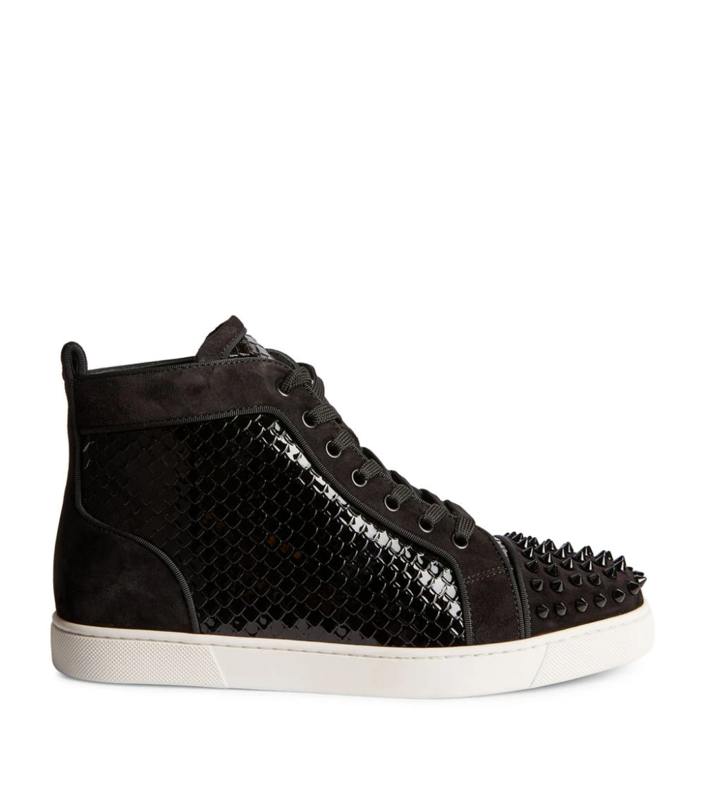 Christian Louboutin Lou Spikes High-Top Leather Sneakers CM53 High-Top Sneakers 1 Christian Louboutin Lou Spikes High-Top Leather Sneakers CM53 High-Top Sneakers