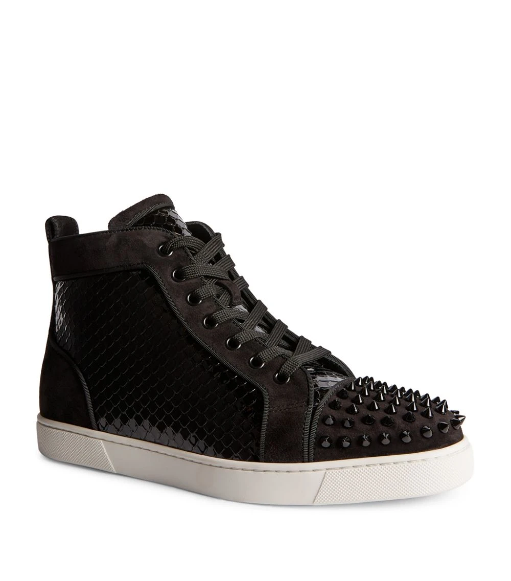 Christian Louboutin Lou Spikes High-Top Leather Sneakers CM53 High-Top Sneakers 5 Christian Louboutin Lou Spikes High-Top Leather Sneakers CM53 High-Top Sneakers - Image 5