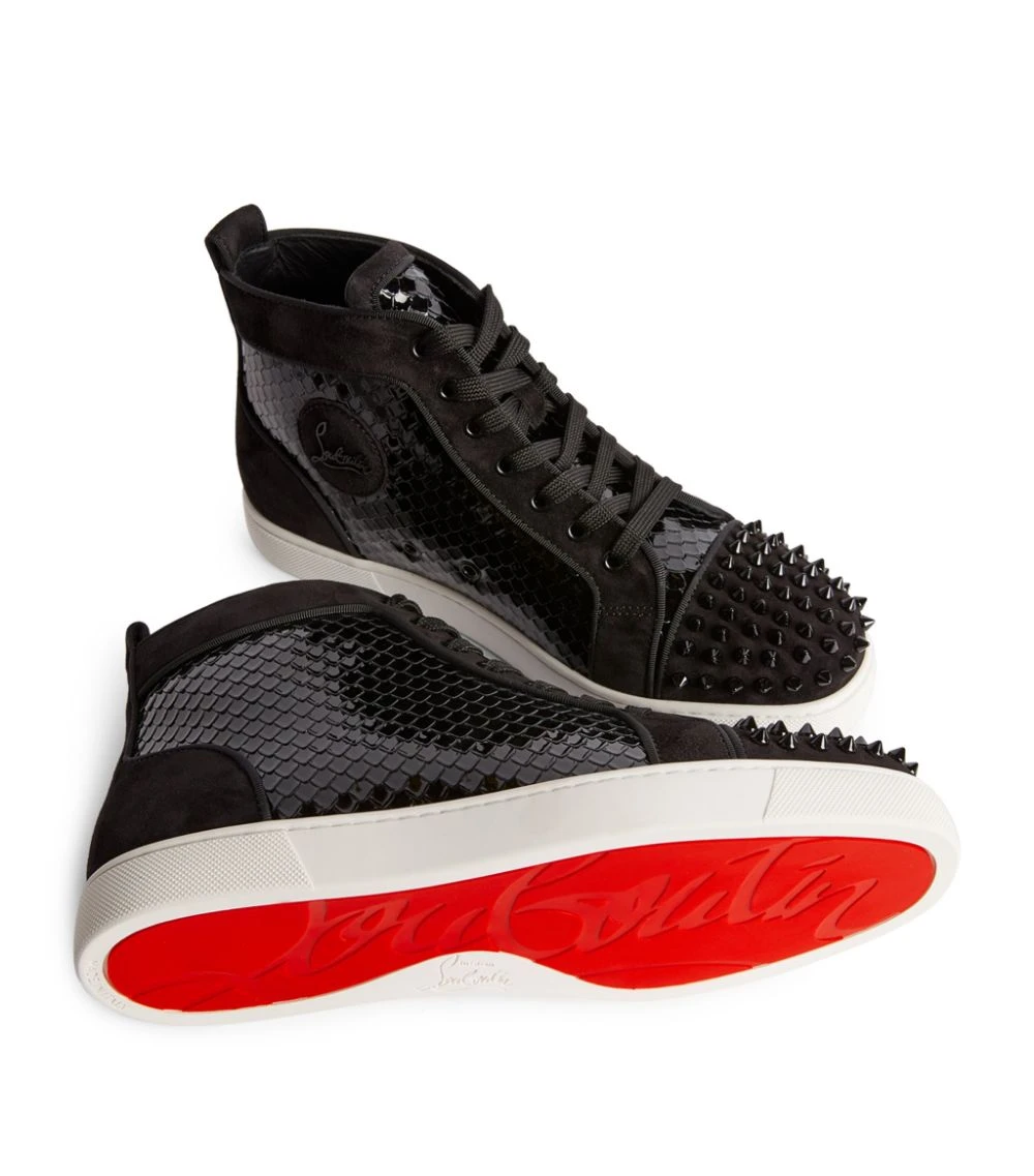 Christian Louboutin Lou Spikes High-Top Leather Sneakers CM53 High-Top Sneakers 7 Christian Louboutin Lou Spikes High-Top Leather Sneakers CM53 High-Top Sneakers - Image 7