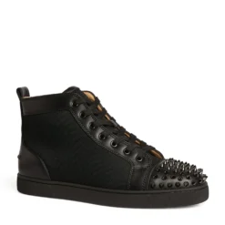 Christian Louboutin Lou Spikes Orlato Leather High-Top Sneakers B142 Low-Top Sneakers -Christian Louboutin Online Shop christian louboutin lou spikes orlato leather high top sneakers 17178478 34663370 1000