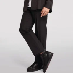 Christian Louboutin Lou Spikes Orlato Leather High-Top Sneakers B142 Low-Top Sneakers -Christian Louboutin Online Shop christian louboutin lou spikes orlato leather high top sneakers 17178478 34663374 1000