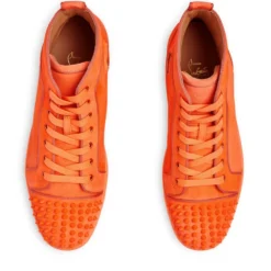 Christian Louboutin Lou Spikes Orlato Suede High-Top Sneakers O214 -Christian Louboutin Online Shop christian louboutin lou spikes orlato suede high top sneakers 17650085 37542247 1000