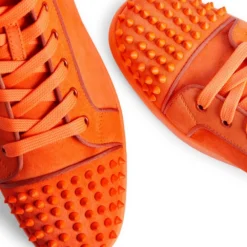 Christian Louboutin Lou Spikes Orlato Suede High-Top Sneakers O214 -Christian Louboutin Online Shop christian louboutin lou spikes orlato suede high top sneakers 17650085 37543184 1000