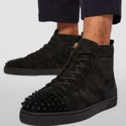 Christian Louboutin Lou Spikes Suede High-Top Sneakers B049 Slip-On Sneakers 11 Christian Louboutin Lou Spikes Suede High-Top Sneakers B049 Slip-On Sneakers -Christian Louboutin Online Shop christian louboutin lou spikes suede high top sneakers 16600476 32307410 1000