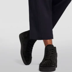 Christian Louboutin Lou Spikes Suede High-Top Sneakers B049 Slip-On Sneakers 12 Christian Louboutin Lou Spikes Suede High-Top Sneakers B049 Slip-On Sneakers -Christian Louboutin Online Shop christian louboutin lou spikes suede high top sneakers 16600476 32307424 1000