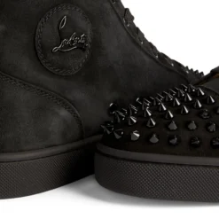 Christian Louboutin Lou Spikes Suede High-Top Sneakers B049 Slip-On Sneakers 13 Christian Louboutin Lou Spikes Suede High-Top Sneakers B049 Slip-On Sneakers -Christian Louboutin Online Shop christian louboutin lou spikes suede high top sneakers 16600476 32307435 1000