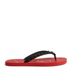 Christian Louboutin Loubi Flip Studded Flip Flops H358