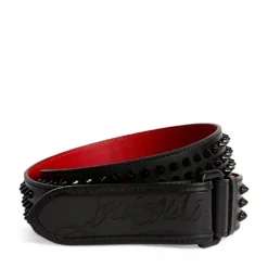 Christian Louboutin Loubi Leather Belt B260 Belts