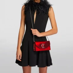 Christian Louboutin Loubi54 Patent Leather Clutch Bag R294 Mini Bags -Christian Louboutin Online Shop christian louboutin loubi54 patent leather clutch bag 16950180 37299665 1000