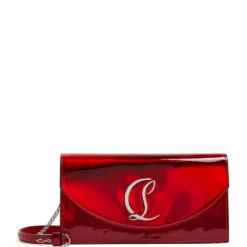 Christian Louboutin Loubi54 Patent Leather Clutch Bag R294 Mini Bags