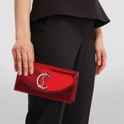Christian Louboutin Loubi54 Patent Leather Clutch Bag R294 Mini Bags -Christian Louboutin Online Shop christian louboutin loubi54 patent leather clutch bag 16950180 37302225 1000