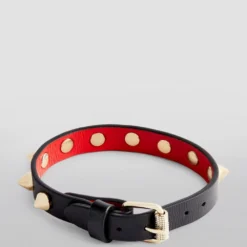 Christian Louboutin Loubilink Leather Bracelet CM6S Bracelets -Christian Louboutin Online Shop christian louboutin loubilink leather bracelet 16585405 32207916 1000