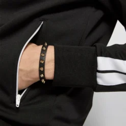 Christian Louboutin Loubilink Leather Bracelet CM6S Bracelets -Christian Louboutin Online Shop christian louboutin loubilink leather bracelet 16585405 32209632 1000