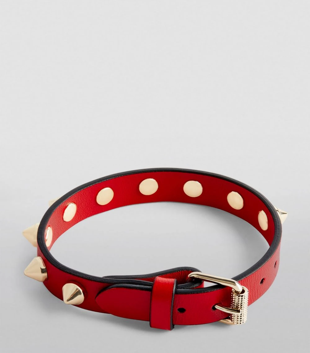 Christian Louboutin Loubilink Leather Bracelet R258 Charms 3 Christian Louboutin Loubilink Leather Bracelet R258 Charms - Image 3