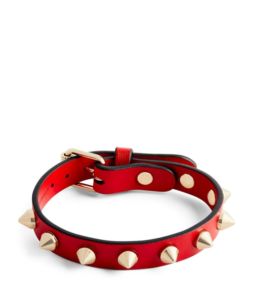 Christian Louboutin Loubilink Leather Bracelet R258 Charms 1 Christian Louboutin Loubilink Leather Bracelet R258 Charms
