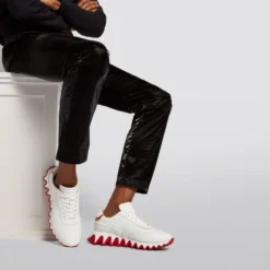 Christian Louboutin Loubishark Leather Sneakers WH43 Low-Top Sneakers -Christian Louboutin Online Shop christian louboutin loubishark leather sneakers 16594162 32308783 1000