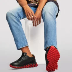 Christian Louboutin Loubishark Leather Sneakers H358 Low-Top Sneakers -Christian Louboutin Online Shop christian louboutin loubishark leather sneakers 17271792 35242296 1000