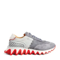 Christian Louboutin Loubishark Suede Sneakers J778 Low-Top Sneakers