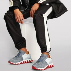 Christian Louboutin Loubishark Suede Sneakers J778 Low-Top Sneakers -Christian Louboutin Online Shop christian louboutin loubishark suede sneakers 17271948 35242397 1000