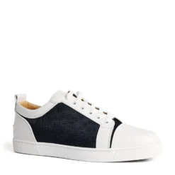Christian Louboutin Louis Junior Orlato Leather Sneakers J796 Low-Top Sneakers