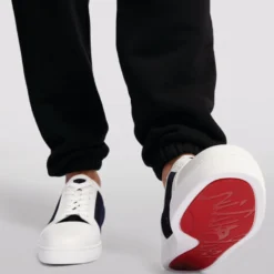 Christian Louboutin Louis Junior Orlato Leather Sneakers J796 Low-Top Sneakers -Christian Louboutin Online Shop christian louboutin louis junior orlato leather sneakers 17293444 35340995 1000