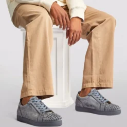 Christian Louboutin Louis Junior Spikes Orlato Suede Sneakers I457 Low-Top Sneakers 12 Christian Louboutin Louis Junior Spikes Orlato Suede Sneakers I457 Low-Top Sneakers -Christian Louboutin Online Shop christian louboutin louis junior spikes orlato suede sneakers 17271945 35242026 1000