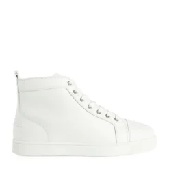 Christian Louboutin Louis Leather High-Top Sneakers WH01 -Christian Louboutin Online Shop christian louboutin louis leather high top sneakers 16592686 32308719 1000