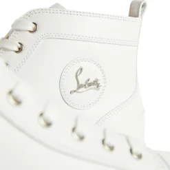 Christian Louboutin Louis Leather High-Top Sneakers WH01 -Christian Louboutin Online Shop christian louboutin louis leather high top sneakers 16592686 32308734 1000