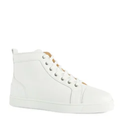 Christian Louboutin Louis Leather High-Top Sneakers WH01