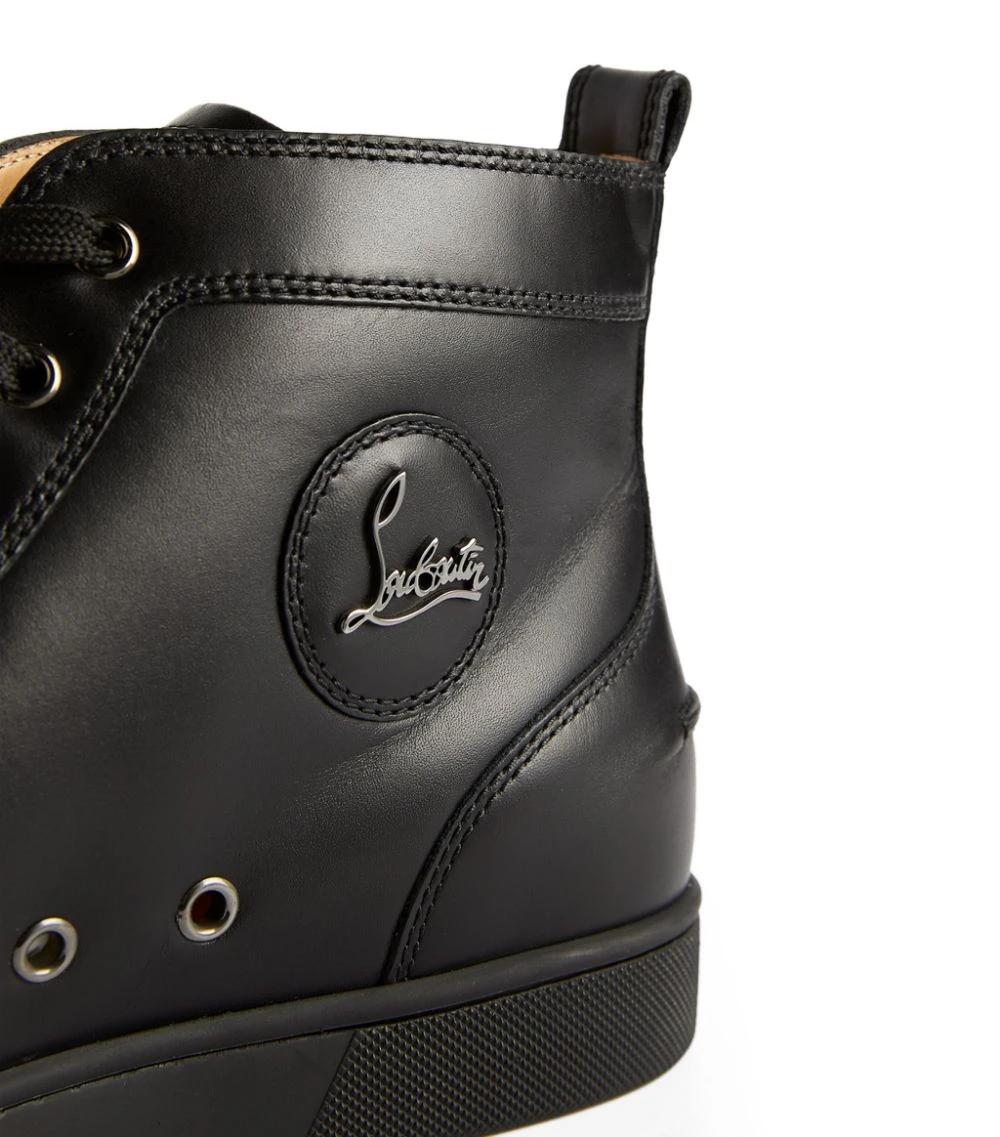 Christian Louboutin Louis Leather High-Top Sneakers CM53 7 Christian Louboutin Louis Leather High-Top Sneakers CM53 - Image 7