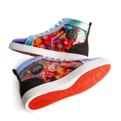 Christian Louboutin Louis Orlato Disco Leather Sneakers CMA3 High-Top Sneakers -Christian Louboutin Online Shop christian louboutin louis orlato disco leather sneakers 17495363 36992275 1000