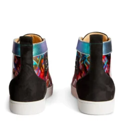 Christian Louboutin Louis Orlato Disco Leather Sneakers CMA3 High-Top Sneakers -Christian Louboutin Online Shop christian louboutin louis orlato disco leather sneakers 17495363 36993211 1000