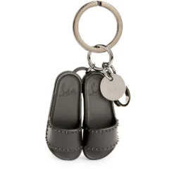 Christian Louboutin M Loubipool Rubber Keychain B078 Keychains