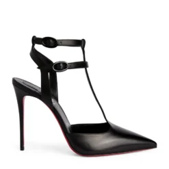 Christian Louboutin Maravilla Leather Pumps 100 B439 Courts