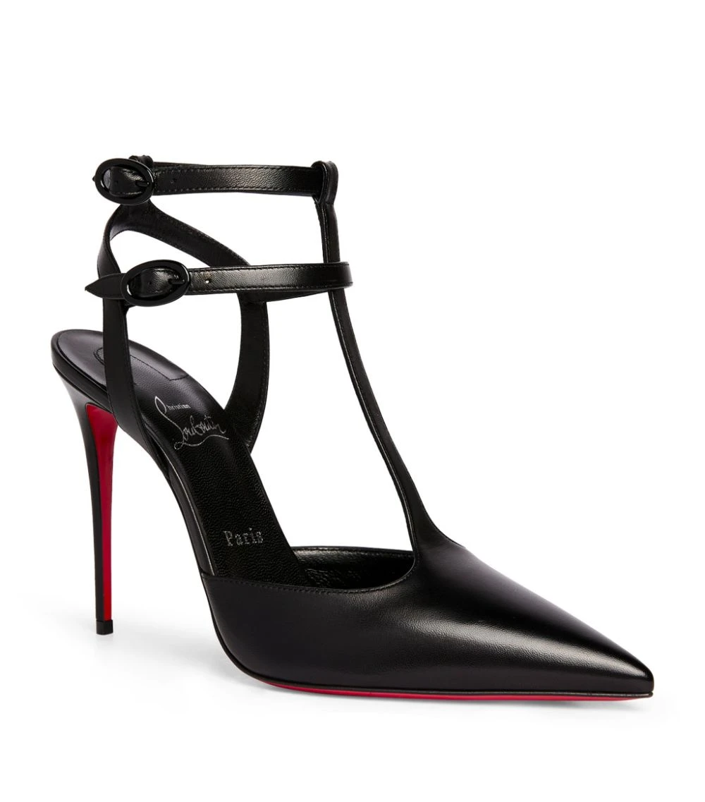 Christian Louboutin Maravilla Leather Pumps 100 B439 Courts 5 Christian Louboutin Maravilla Leather Pumps 100 B439 Courts - Image 5