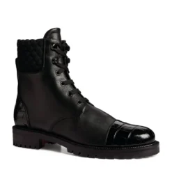 Christian Louboutin Mayr Leather Ankle Boots BK01 -Christian Louboutin Online Shop christian louboutin mayr leather ankle boots 17378601 36643206 1000