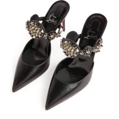 Christian Louboutin Miss Goldora Leather Mules 85 B580 Heeled Mules 13 Christian Louboutin Miss Goldora Leather Mules 85 B580 Heeled Mules -Christian Louboutin Online Shop christian louboutin miss goldora leather mules 85 17763704 37246509 1000