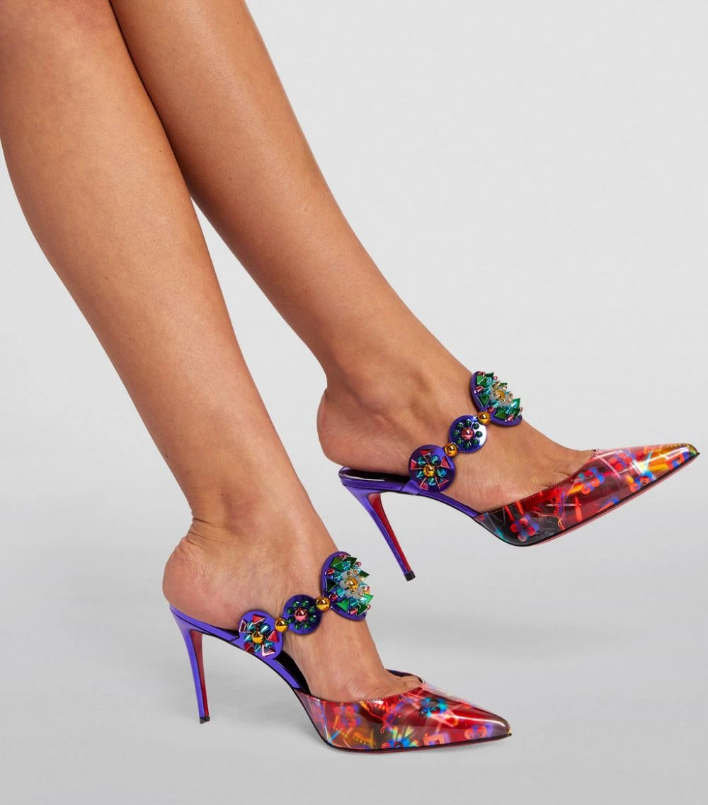 Christian Louboutin Miss Goldora Patent Leather Pumps 85 T022 Courts 2 Christian Louboutin Miss Goldora Patent Leather Pumps 85 T022 Courts - Image 2